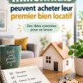 Femme réfléchissant à son premier investissement immobilier