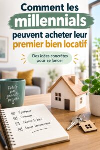 Femme réfléchissant à son premier investissement immobilier