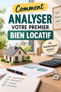Femme analysant des documents immobiliers pour un investissement locatif