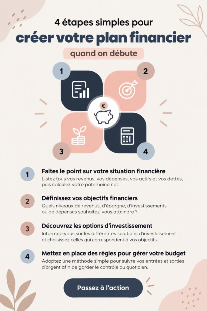 Femme observant un bulletin de notes financières avec un ordinateur portable, réfléchissant à son plan financier personnel.