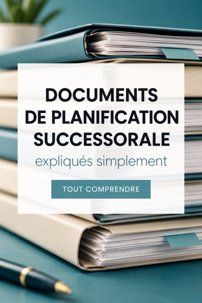 Femme examinant des documents de planification successorale pour préparer son héritage.