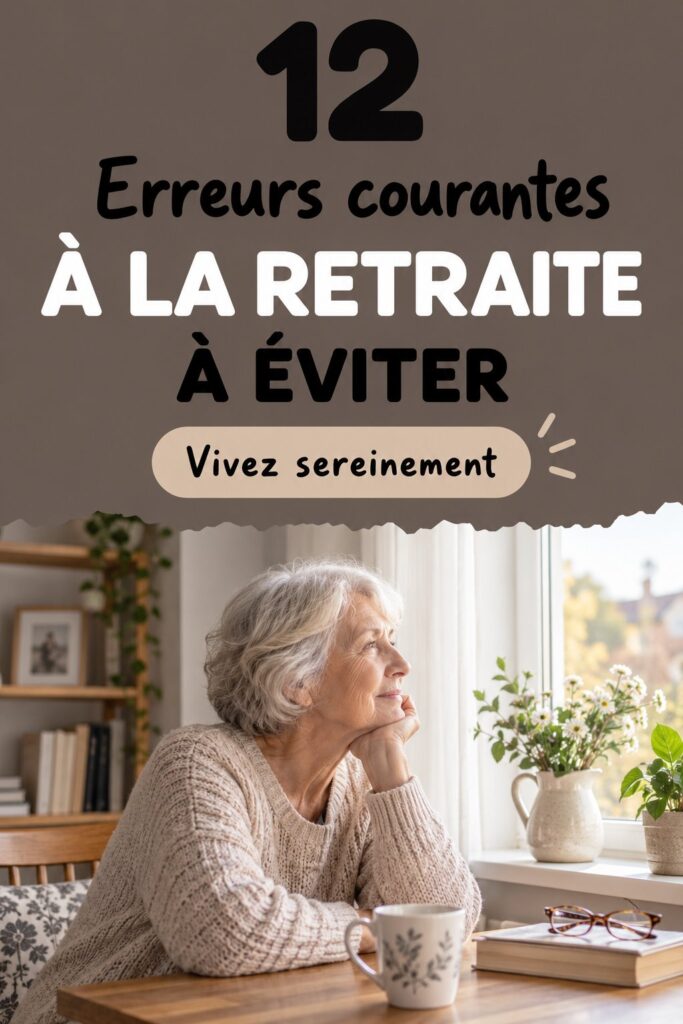 Femme réfléchissant à sa préparation pour la retraite, entourée de documents financiers.