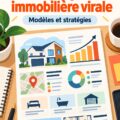 Infographie immobilière colorée illustrant des conseils d'investissement.