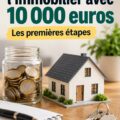 Femme examinant des options d'investissement immobilier avec un budget de 10 000 €