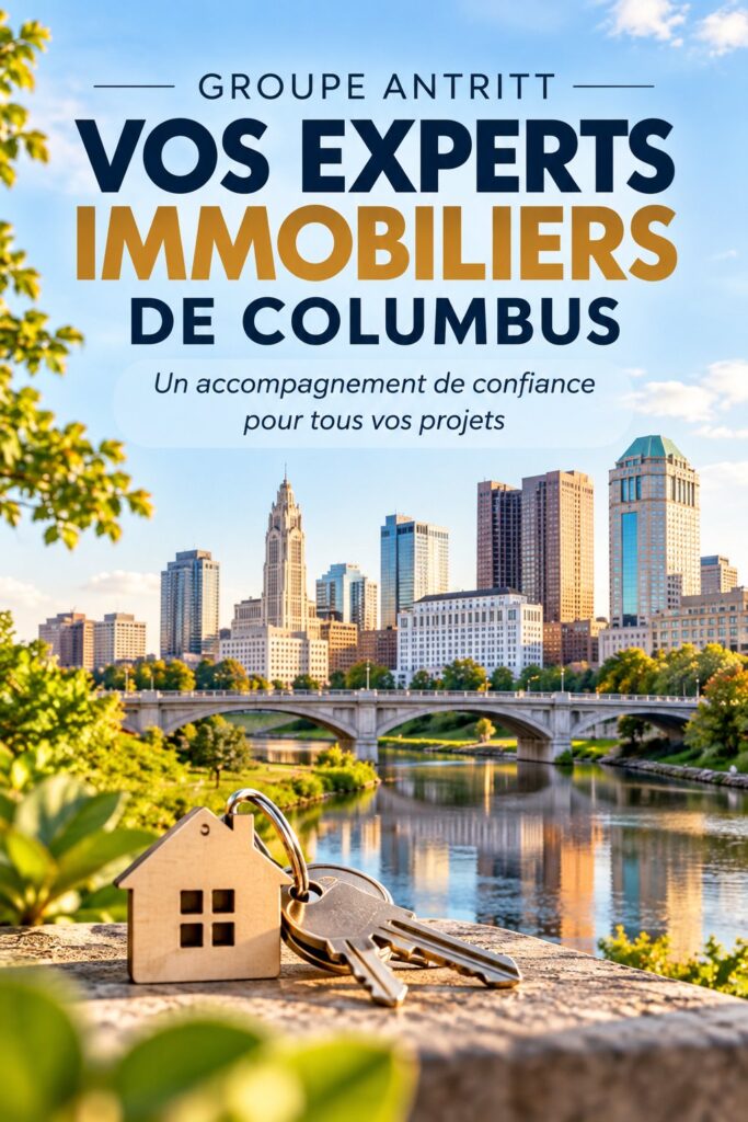 Femme consultant un expert immobilier à Columbus pour un investissement