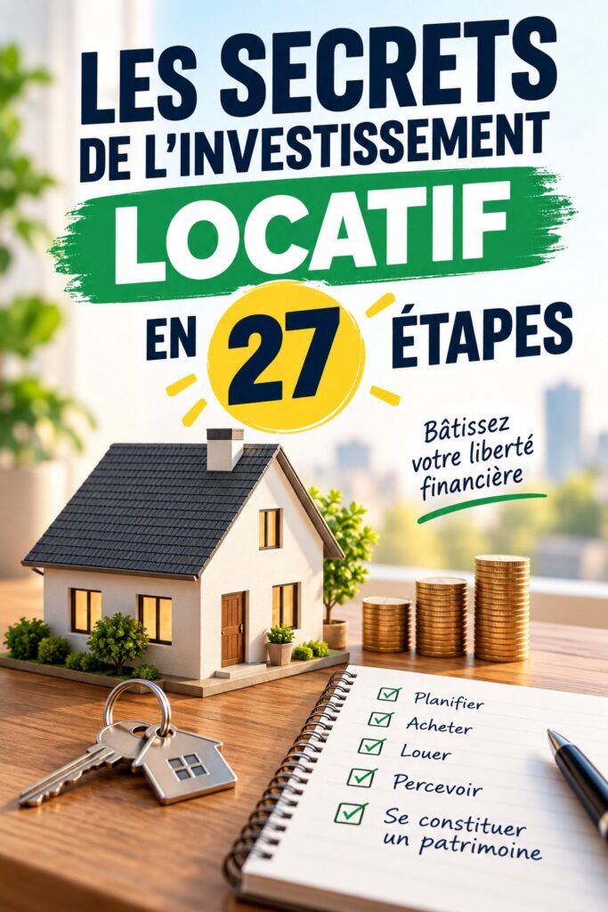 Femme heureuse examinant une maison à louer pour son investissement immobilier.