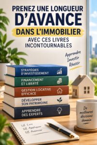 Couverture de livres sur l'investissement immobilier