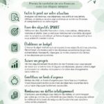 Femme souriante utilisant un ordinateur pour gérer ses finances personnelles.