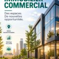 Une femme examinant des graphiques de marketing immobilier sur un ordinateur