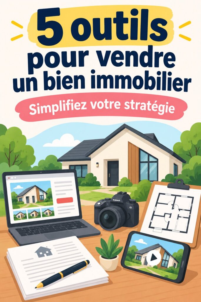 Femme utilisant des outils numériques pour son marketing immobilier