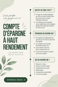 Une femme utilisant un ordinateur pour explorer les options de comptes d'épargne à haut rendement.