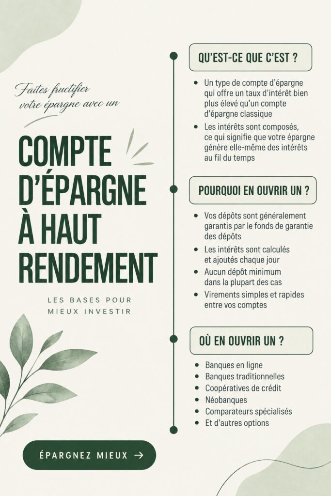 Une femme utilisant un ordinateur pour explorer les options de comptes d'épargne à haut rendement.