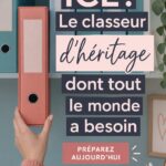 Un tableau de succession bien organisé, avec des schémas et des notes pour faciliter la transmission de l'héritage.