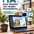Agent immobilier utilisant un logiciel d'intelligence artificielle pour effectuer des ventes.