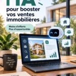 Agent immobilier utilisant un logiciel d'intelligence artificielle pour effectuer des ventes.