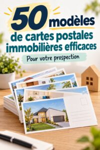 Cartes postales immobilières créatives pour le marketing