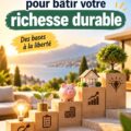 Une femme souriante travaillant sur un plan financier pour bâtir sa richesse durable