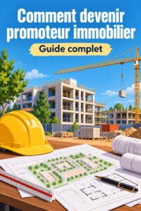 Femme discutant des plans d'un projet immobilier avec des documents et un ordinateur