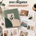 Femme présentant son portfolio élégant lors d'un entretien professionnel