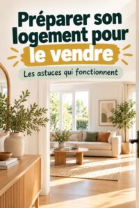 Une maison bien mise en scène prête à être vendue, avec une décoration chaleureuse.