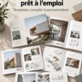 Exemple de modèle de portfolio d'architecte professionnel