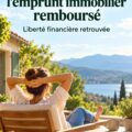 Femme souriante dans son salon libre de toute dette immobilière.